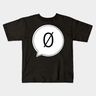 Sil Zero Media Logo Kids T-Shirt